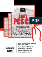State PCS CA Consolidation (Rajasthan) January 2023