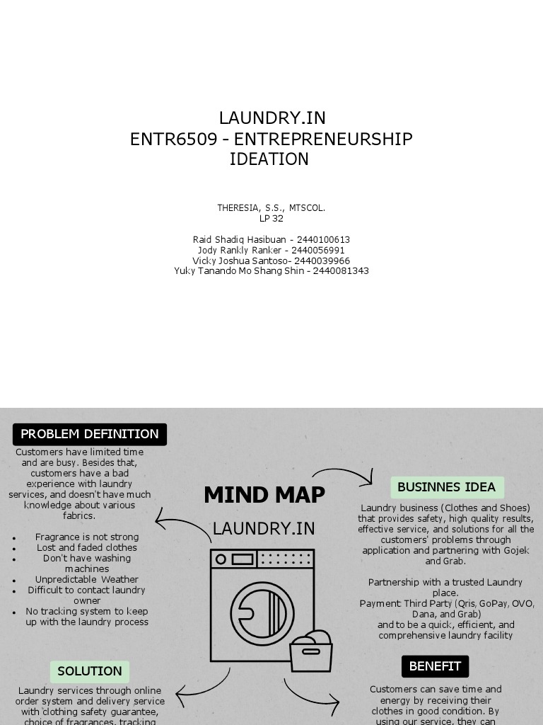 UAS Report Laundry - in | PDF | Business Process | Business