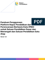 Panduan Penggunaan Rapor Pendidikan Satuan Dasmen Dan Satuan Satu Atap