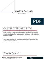 Python For Security - Chapter 1