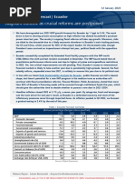 Country Economic Forecasts - Ecuador