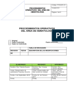 Procedimientos Operativos Estandarizado