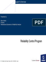 Reliability Control Program: Engineering & Technical Support & Services