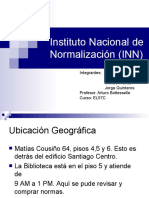 26 Instituto Nacional Normalizacion - INN - G Cuevas - R Inostroza - Manuel Navas - J Quinteros - 2007-04