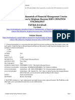 Fundamentals of Financial Management Concise Edition 9th Edition by Brigham Houston ISBN Test Bank