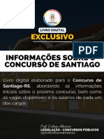CONCURSO SANTIAGO - Informações, Cargo e Salários