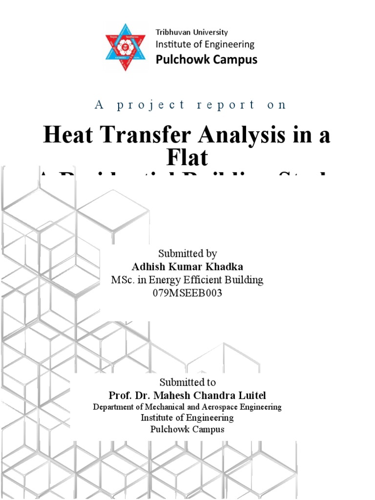 Heat Transfer Analysis in Residential Flat | PDF | Heat Transfer ...