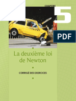 La deuxième loi de Newton