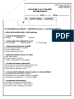 Evaluación Plan Lector Abril 3°