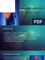 Glasgow Coma Scale: Prepared By: Lovelites D. Zamora, RN