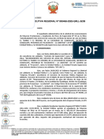 Proyecto Tambo El Molino La Libertad Gobierno Regional Resolución Ejecutiva Regional 000468-2023-GOB 10.07.2023 MP AP 3 EPS JAJC TeM 