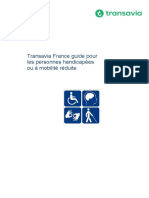 Guide Transavia France Pour Passagers Handicapes Et Ou Mobilite Reduite