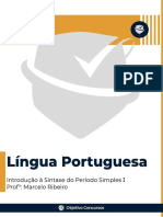 01- I INTRODUÇÃO À SINTAXE DO PERÍODO SIMPLES - TIPOS DE SUJEITO.docx - Documentos Google