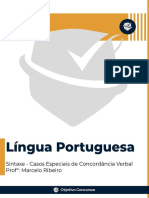 01 Sintaxe - Casos Especiais de Concordância Verbal - Docx - Documentos Google