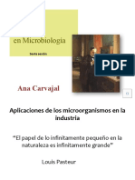 Sesión 6. Aplicaciones de Los Microorganismos en La Industria