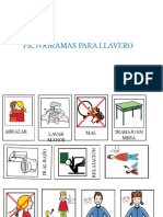 Pictos Llavero y Agenda Aula Abierta