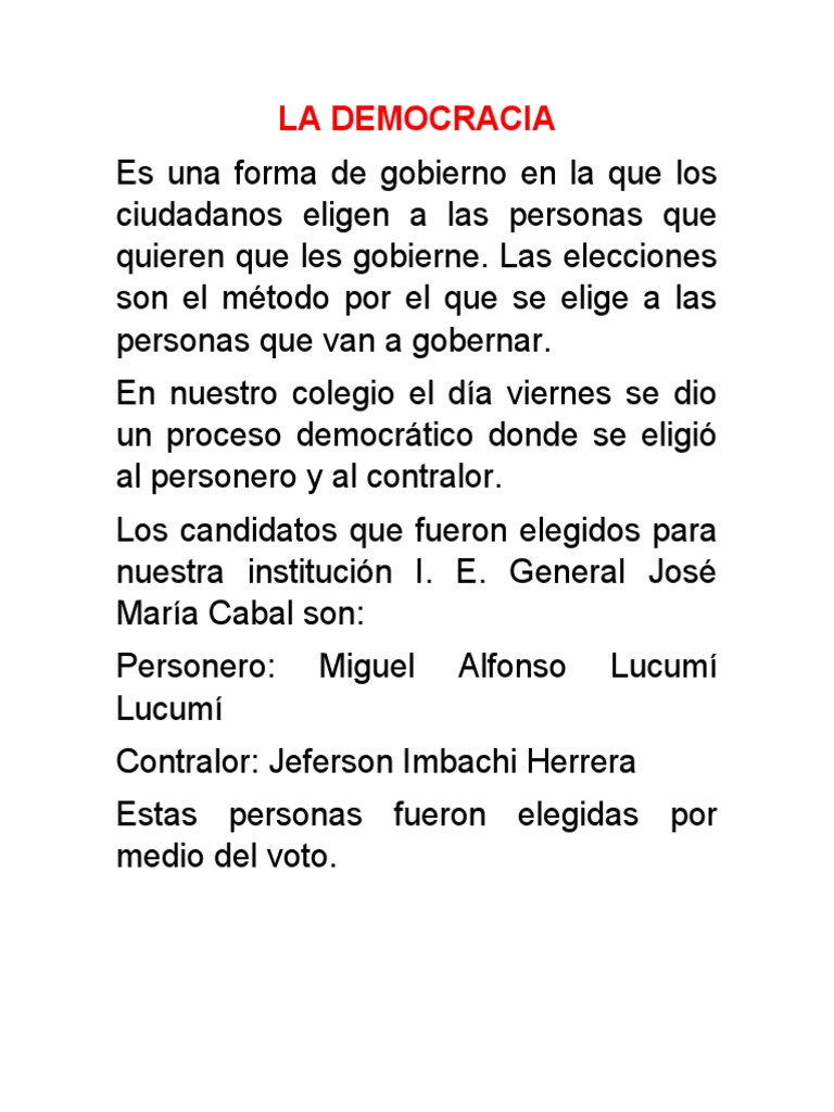 La democracia pdf