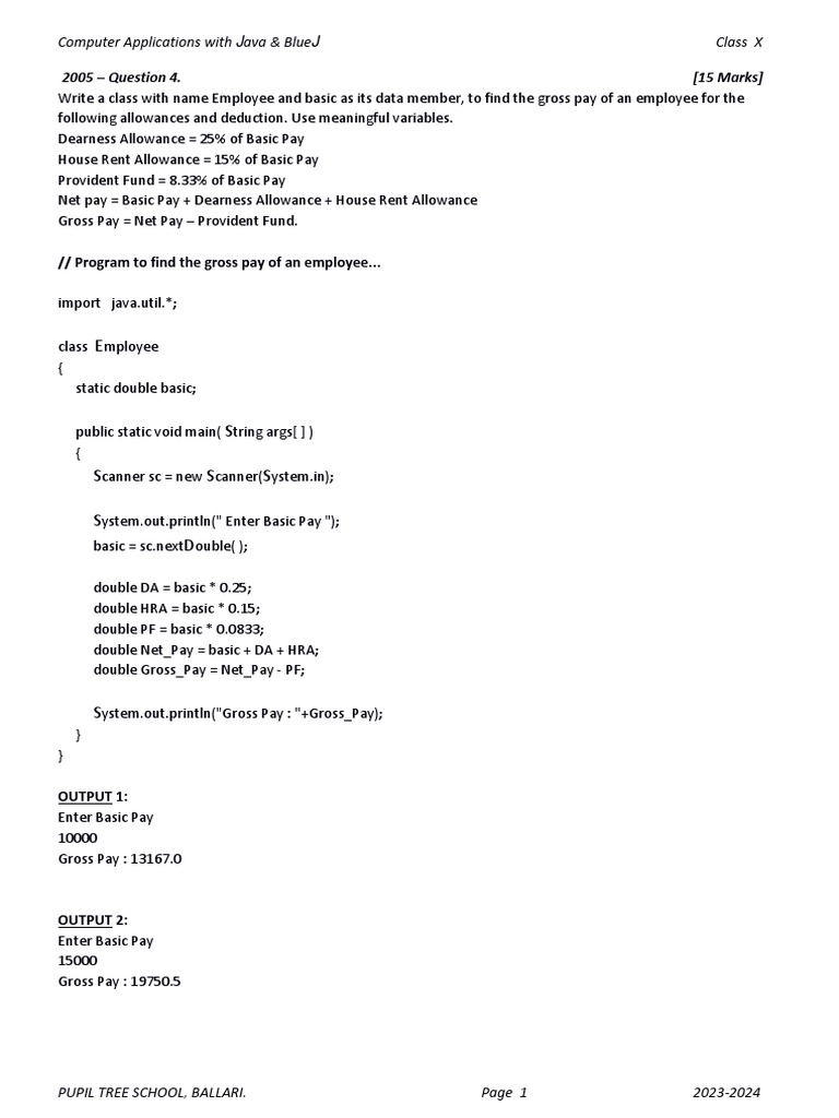 Computer | PDF | String (Computer Science) | Java (Programming Language)