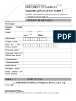 Law Clerkship Application Form