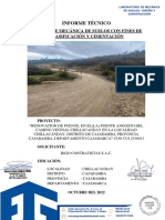 Informe Tecnico Puente Cajabamba