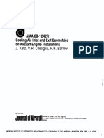 Cooling Air Inlet and Exit Geometries On Aircraft Engine Installations