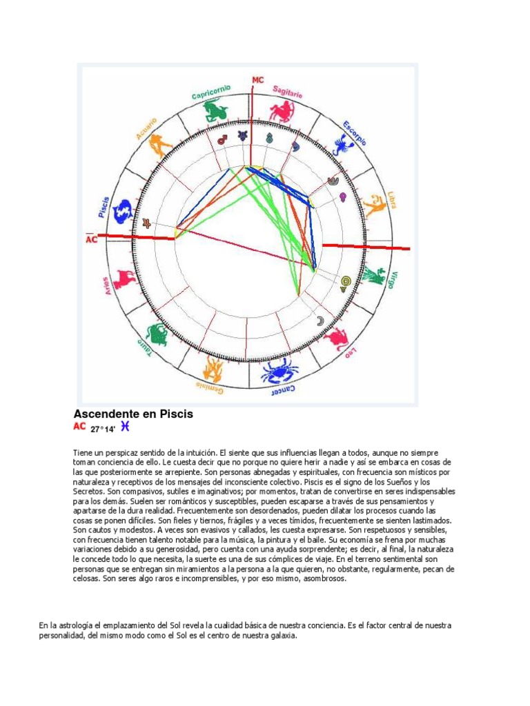 Amor y Astrología: Ascendente en Piscis | PDF | Amor | Verdad
