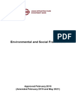 AIIB Revised Environmental and Social Framework ESF May 2021 Final