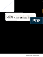 Igcse Accounting Notes