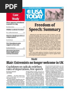 Freedom of Speech Article