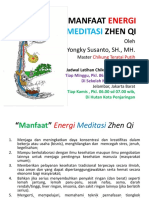 Manfaat Energy Meditasi ZhenQi. Part.1