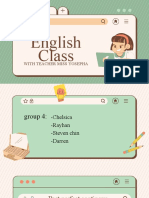 Pastel Illustration Computer UI English Class Education Presentation