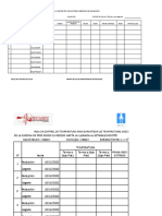 Planilla de Asistencia