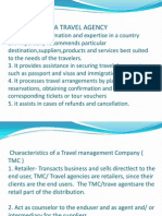 Functions of A Travel Agency