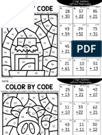 Color by Code: Directions: Complete Each Problem, Then Follow The Code To Color The Picture