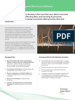 European Electricity Dataset For PLEXOS - A4