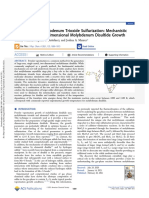 Elucidation of Molybdenum Trioxide Sulfurization