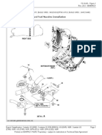 Figure 1 Fuel Manifold and Fuel Nozzles Installation