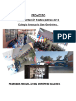 Proyecto Ornamentación Fiestas Patrias 2019.