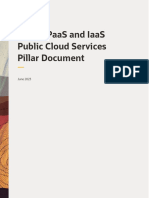 Oracle PaaS and IaaS Public Cloud Services Pillar Document