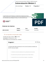 Cuestionario de Autoevaluación Módulo 2 - DERECHO COMERCIAL (Abogacía)