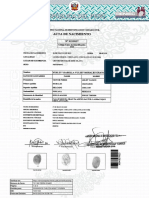 Acta de Nacimiento