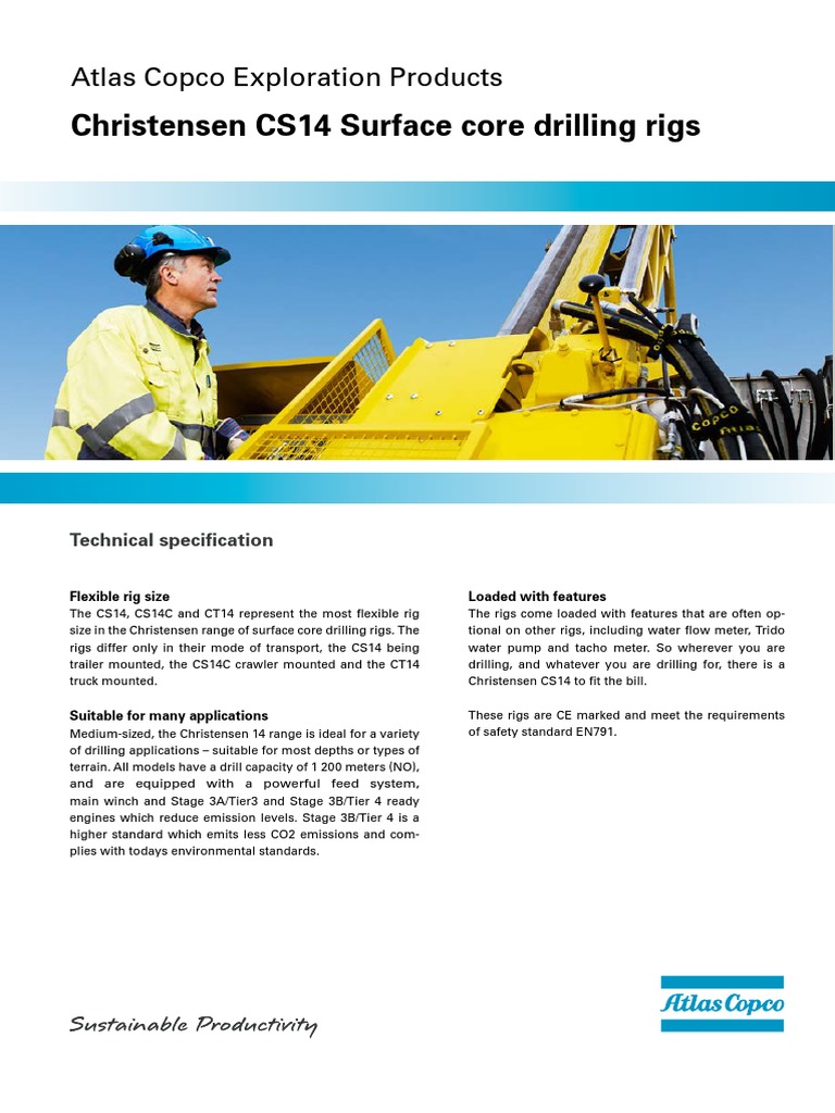 Christensen CS14 Drilling Rig Overview | PDF | Drilling Rig | Pump