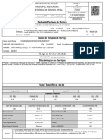 Dados Do Prestador de Serviço: Data e Hora de Emissão 11/07/2023 13:20:46 Cod Verificação NFS-e B9GW6A3LS
