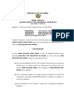 2018-0287 SENTENCIA Obligacion de Hacer