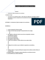 Introducción y Flujo de Energía en Los Ecosistemas Semana 23