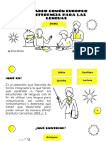 El Marco Común Europeo de Referencia para Las Lenguas