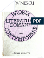 Istoria Literaturii Române Vol. 2