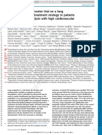 A Randomized Multicenter Trial On A Lung Ultrasound-Guided Treatment Strategy in Patients On Chronic Hemodialysis With High Cardiovascular Risk