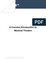 A Concise Introduction To Musical Theatre