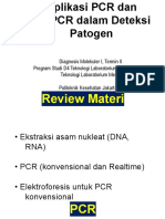 Aplikasi PCR Dan RT-PCR